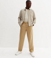 New Look Camel Relaxed Fit Suit Trousers